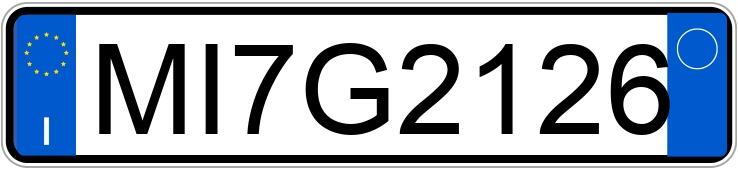 Numer rejestracyjny MI7G2126 posiada ALFA ROMEO Spider Numer rejestracyjny MI7G2126 posiada ALFA ROMEO Spider