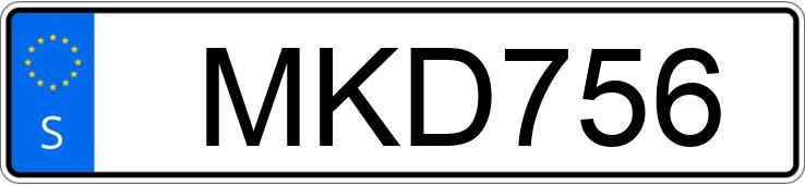 Numer rejestracyjny MKD756 posiada Skoda Roomster 1.6