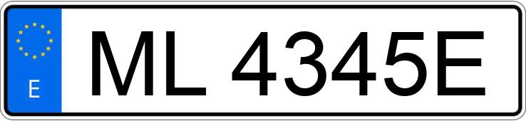 Numer rejestracyjny ML4345E posiada LAND ROVER FREELANDER Numer rejestracyjny ML4345E posiada LAND ROVER FREELANDER