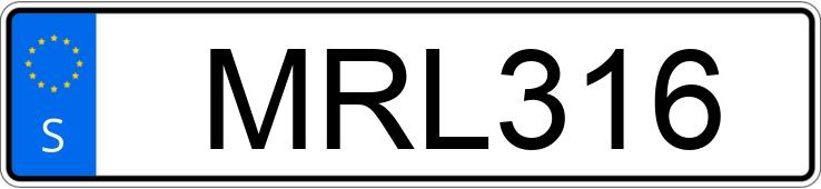 Numer rejestracyjny MRL316 posiada Ford Focus 1.6 TDCi