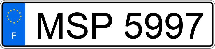 Numer rejestracyjny MSP5997 posiada mercedes a