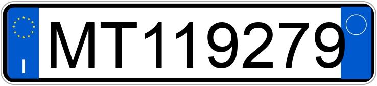 Numer rejestracyjny MT119279 posiada FIAT 126