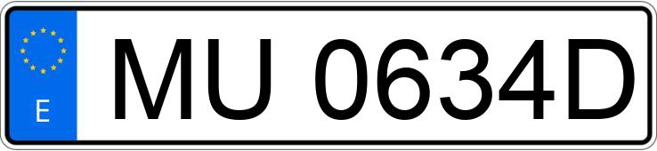 Numer rejestracyjny MU0634D posiada CITROEN 2 CV Numer rejestracyjny MU0634D posiada CITROEN 2 CV