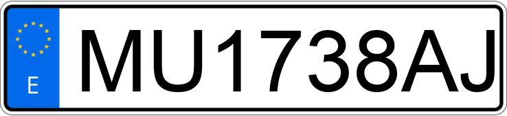 Numer rejestracyjny MU1738AJ posiada MERCEDES 200 (124)