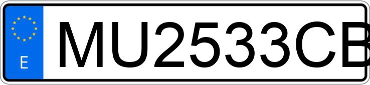 Numer rejestracyjny MU2533CB posiada BMW SERIE 3