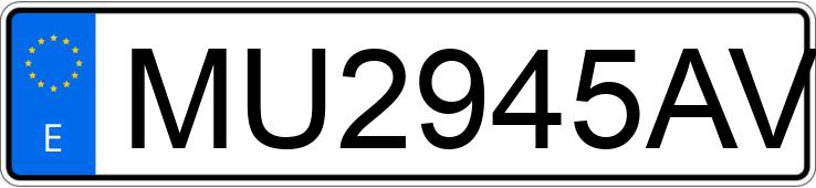 Numer rejestracyjny MU2945AV posiada LAND ROVER DISCOVERY