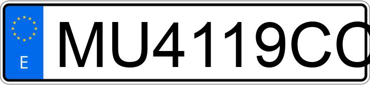 Numer rejestracyjny MU4119CC posiada VOLKSWAGEN PASSAT