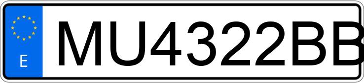 Numer rejestracyjny MU4322BB posiada SEAT IBIZA Numer rejestracyjny MU4322BB posiada SEAT IBIZA