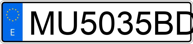 Numer rejestracyjny MU5035BD posiada CITROEN ZX Numer rejestracyjny MU5035BD posiada CITROEN ZX