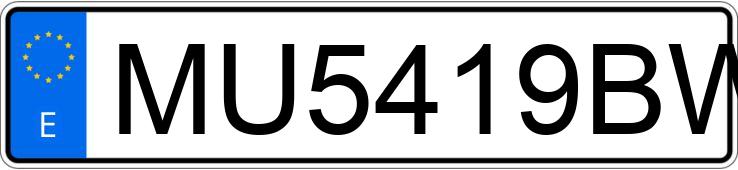 Numer rejestracyjny MU5419BW posiada SEAT IBIZA Numer rejestracyjny MU5419BW posiada SEAT IBIZA