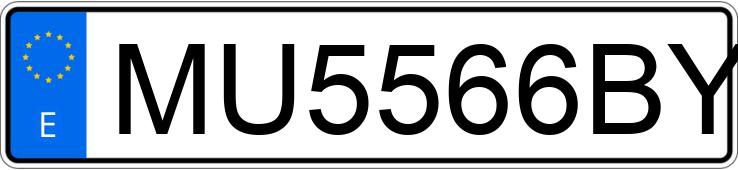 Numer rejestracyjny MU5566BY posiada HONDA ACCORD