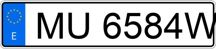 Numer rejestracyjny MU6584W posiada RENAULT 4 Numer rejestracyjny MU6584W posiada RENAULT 4