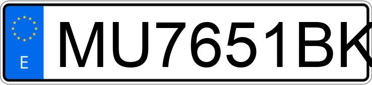 Numer rejestracyjny MU7651BK posiada MERCEDES 190 (201)