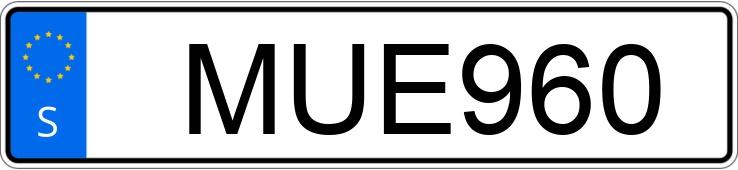 Numer rejestracyjny MUE960 posiada Audi A3 Sportback 1.0 TFSI Numer rejestracyjny MUE960 posiada Audi A3 Sportback 1.0 TFSI