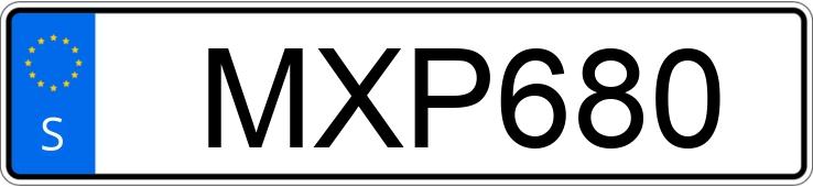 Numer rejestracyjny MXP680 posiada Volvo V40 D2