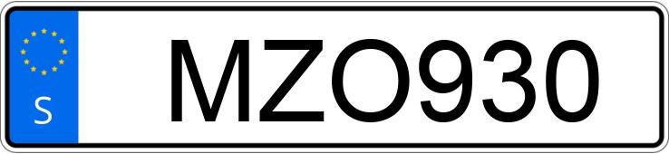 Numer rejestracyjny MZO930 posiada Peugeot Expert 2.0 HDi