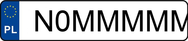 Numer rejestracyjny N0MMMMM posiada MERCEDES-BENZ CLA 180 MR`19 E6 118 CLA 180 MR`19 E6 118