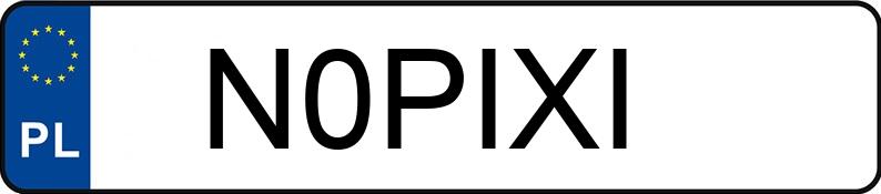 Il numero di registrazione N0PIXI ha BMW 318i Coupe Kat. E36 s Aut.