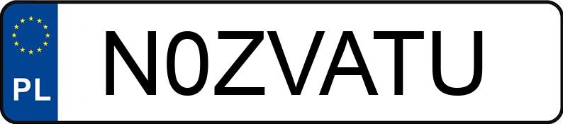 Numer rejestracyjny N0ZVATU posiada BMW M2