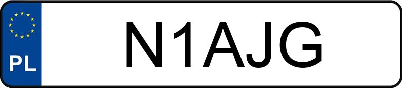 Numer rejestracyjny N1AJG posiada BENTLEY FLYING SPUR