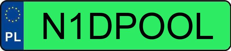 Numer rejestracyjny N1DPOOL posiada TESLA Model 3 MR`24 Standard Range 58kWh CVT