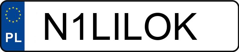 Le numéro d’enregistrement N1LILOK a BMW 630i Gran Turismo MR`21 E6d G32 Steptronic