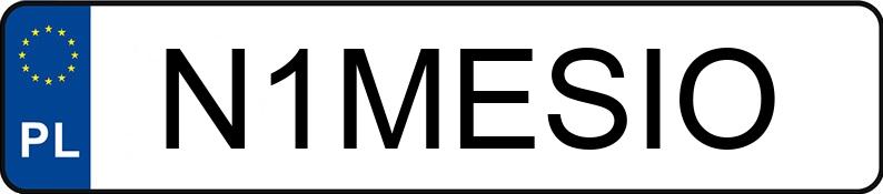 Numer rejestracyjny N1MESIO posiada AUDI A6 AVANT Numer rejestracyjny N1MESIO posiada AUDI A6 AVANT