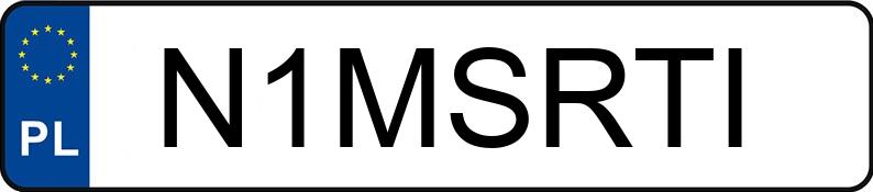 Numer rejestracyjny N1MSRTI posiada MASERATI Levante E6 S GranLusso