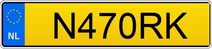 Numer rejestracyjny N470RK posiada MAYBACH 57S