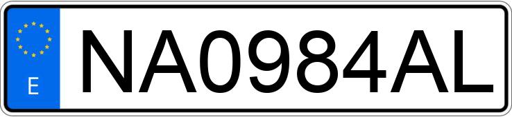 Numer rejestracyjny NA0984AL posiada CITROEN ZX Numer rejestracyjny NA0984AL posiada CITROEN ZX