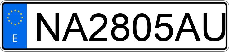 Numer rejestracyjny NA2805AU posiada TOYOTA CELICA Numer rejestracyjny NA2805AU posiada TOYOTA CELICA