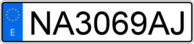 Numer rejestracyjny NA3069AJ posiada TOYOTA CELICA