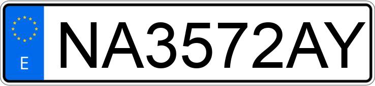 Numer rejestracyjny NA3572AY posiada RENAULT KANGOO