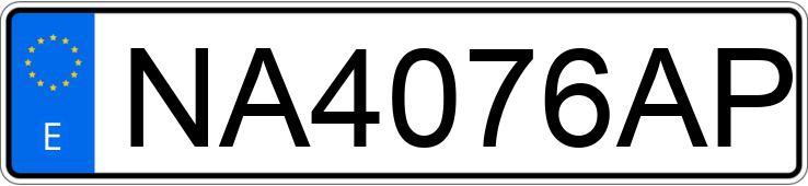 Numer rejestracyjny NA4076AP posiada BMW SERIE 3