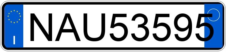 Numer rejestracyjny NAU53595 posiada RENAULT 4