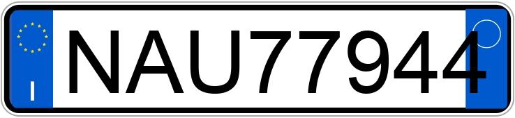 Numer rejestracyjny NAU77944 posiada MAZDA MX-5 1a serie