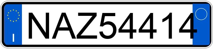 Numer rejestracyjny NAZ54414 posiada BMW Serie 3