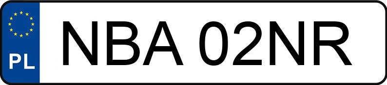 Numer rejestracyjny NBA 02NR posiada VOLKSWAGEN SHARAN - NBA02NR Numer rejestracyjny NBA 02NR posiada VOLKSWAGEN SHARAN - NBA02NR