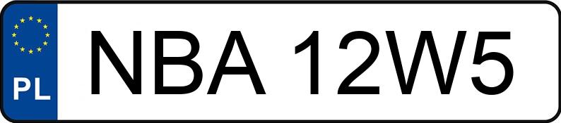Numer rejestracyjny NBA 12W5 posiada KIA Rio 1.2 MR`17 E6 M - NBA12W5