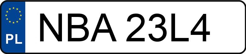 Il numero di registrazione NBA 23L4 ha TOYOTA RAV 4 2.0 MR`22 E6ag Comfort AWD D-CVT - NBA23L4
