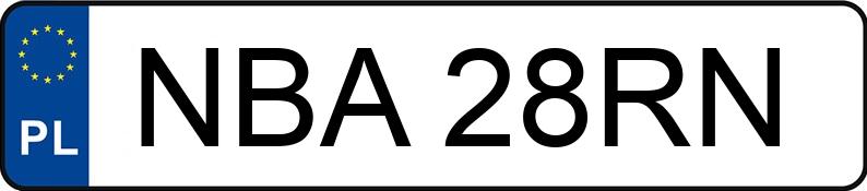 Numer rejestracyjny NBA 28RN posiada DAEWOO Tico 0.8 Kat. 800 DX - NBA28RN