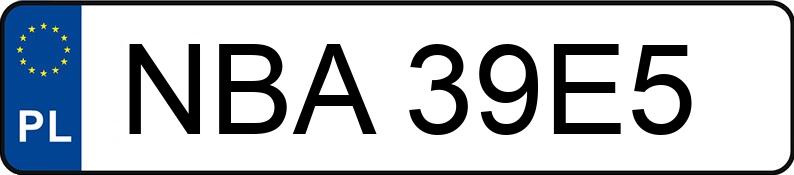 Numer rejestracyjny NBA 39E5 posiada HONDA Choppery do 600 ccm CA 125 Rebel - NBA39E5