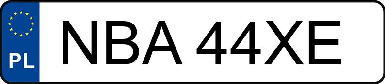 Numer rejestracyjny NBA 44XE posiada TOYOTA RAV4 - NBA44XE Numer rejestracyjny NBA 44XE posiada TOYOTA RAV4 - NBA44XE