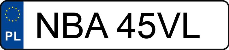 Numer rejestracyjny NBA 45VL posiada FIAT Punto 1.4 MR`12 E6 Easy - NBA45VL