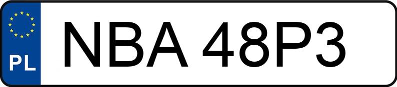Numer rejestracyjny NBA 48P3 posiada CITROEN C5 - NBA48P3
