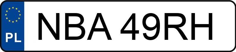 Numer rejestracyjny NBA 49RH posiada VOLKSWAGEN Golf IV 1.6 MR`97 Trendline - NBA49RH Numer rejestracyjny NBA 49RH posiada VOLKSWAGEN Golf IV 1.6 MR`97 Trendline - NBA49RH