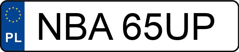 Numer rejestracyjny NBA 65UP posiada OPEL Astra II 2.0 DI MR`98 Astra II 2.0 DI MR`98 - NBA65UP