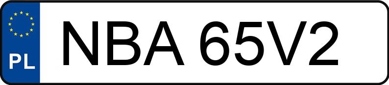 Numer rejestracyjny NBA 65V2 posiada VOLKSWAGEN Passat GP 1.8 MR`00 E3 Trendline Tiptronic - NBA65V2