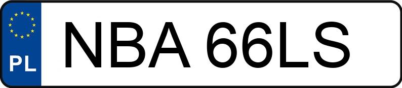 Numer rejestracyjny NBA 66LS posiada TOYOTA COROLLA - NBA66LS