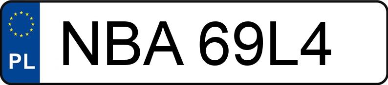 Numer rejestracyjny NBA 69L4 posiada FORD Focus C-Max 1.8 MR`03 E3 Ambiente - NBA69L4